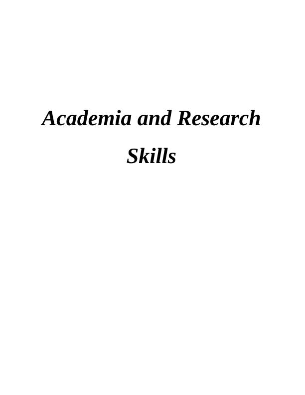 academia research writing test