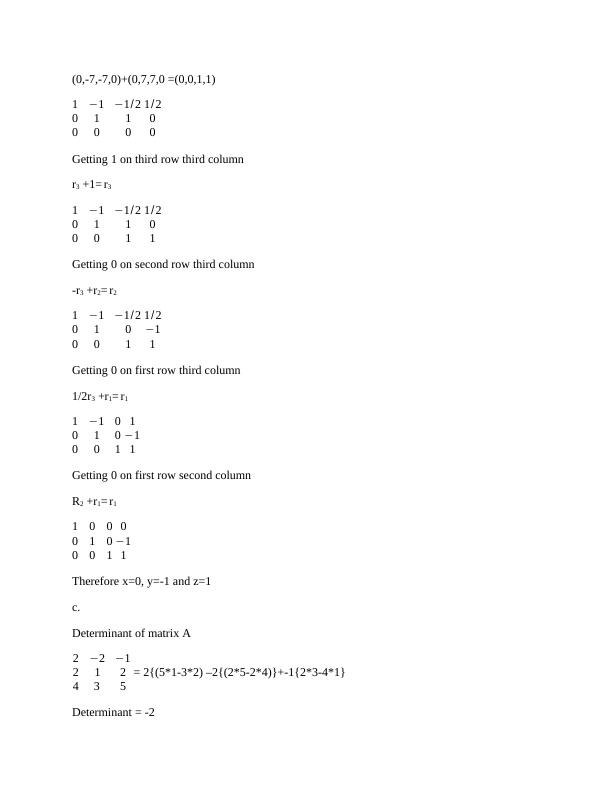 Mathematics Determinants-Assignment_2