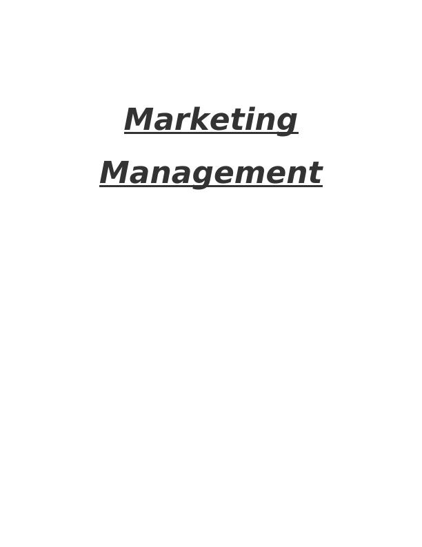 Marketing Management: ALDI Company Marketing Campaign_1