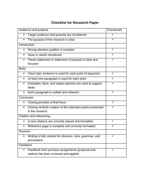 research paper assignment guidelines