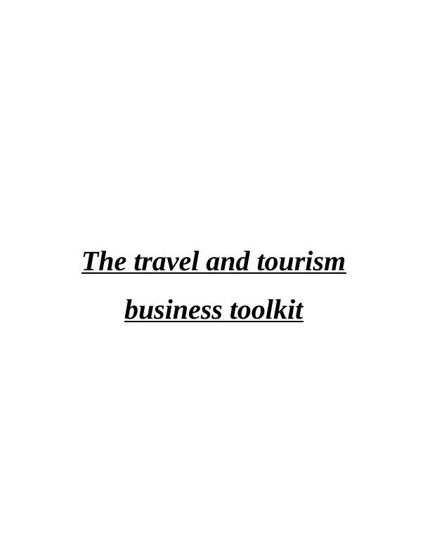 The Travel and Tourism Business Toolkit - British Airways Plc_1