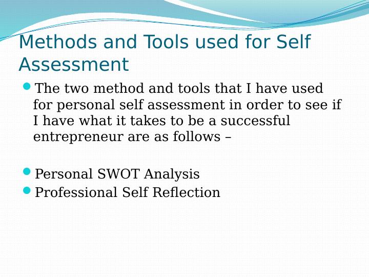 Personal Self Assessment for Becoming a Successful Entrepreneur_3