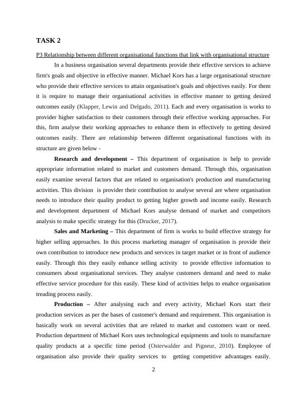Business Environment Assignment: Michael Kors - Desklib_4
