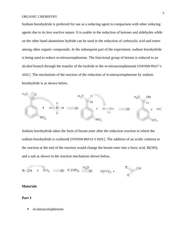 Organic Chemistry Solved Assignment_3
