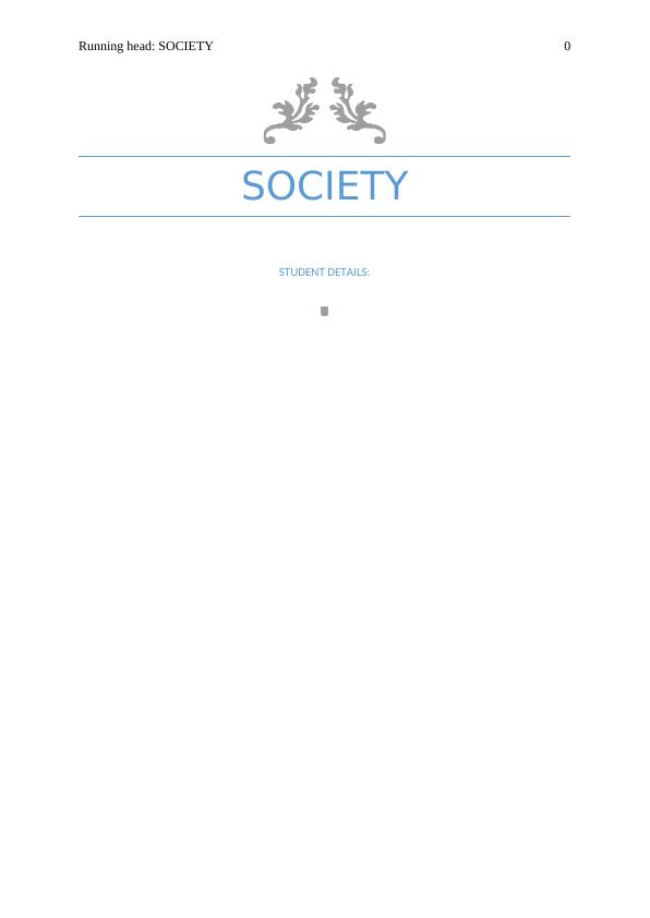 Assignment on  Society  PDF_1