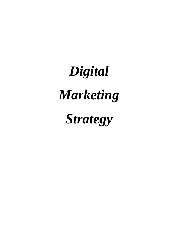 Digital Marketing Strategy for Unilever_1
