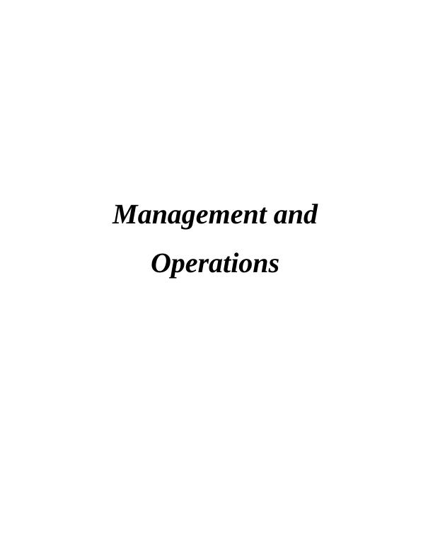 Introduction Introduction to Production Management and Operations INTRODUCTION_1