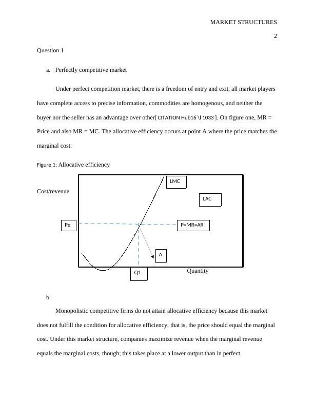 (Solved) Market Structures - PDF_2