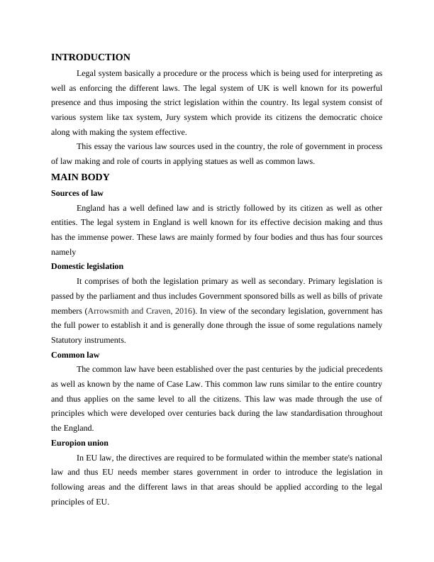 Assignment on Legal System of UK_3