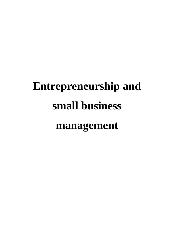Entrepreneurship and Small Business Management - Types_1