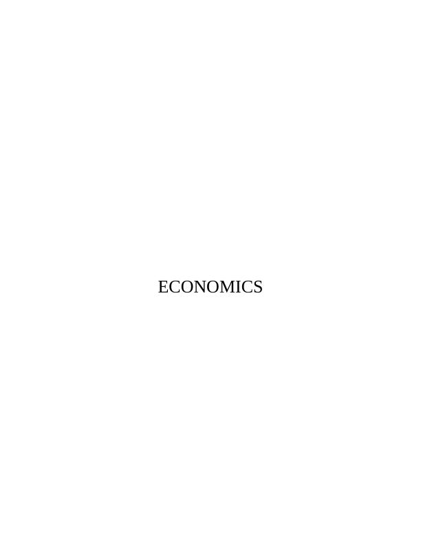 Report on Concept of Stabilized Economic Equilibrium in Australian Economy_1