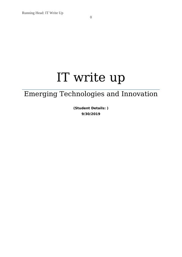 Emerging Technologies and Innovation: BTIoT in Industries_1