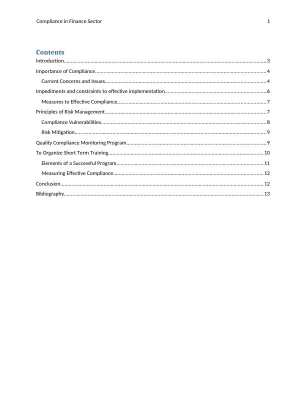 Compliance in Finance Sector - Report_2