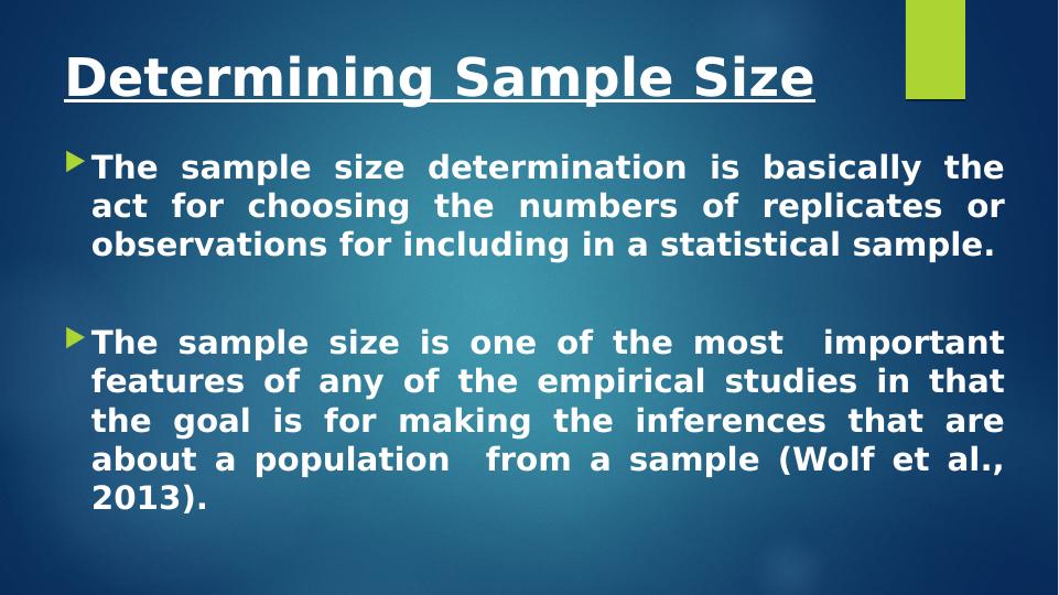 Determining Sample Size in Applied Biostatistics_2