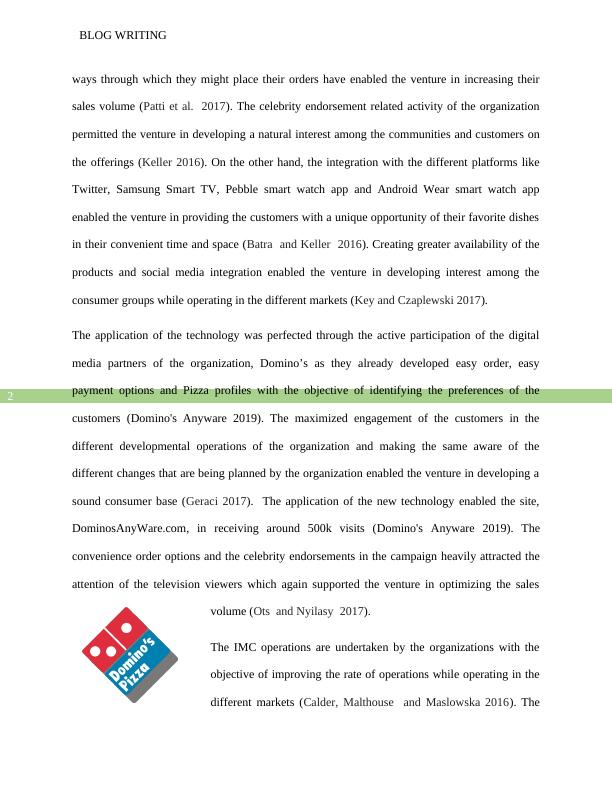 Integrated Marketing Communication: a Case of Domino's AnyWare What is IMC?_3
