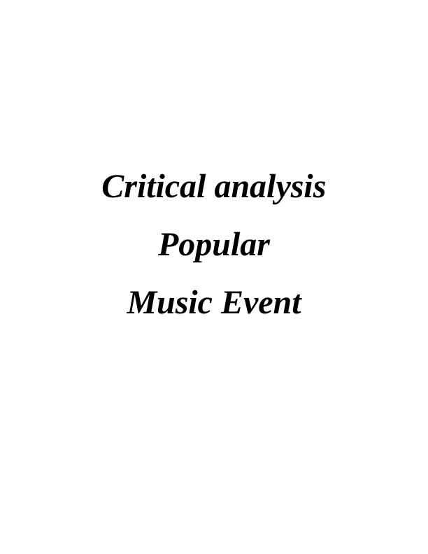 Critical Analysis of Subsonic Music Festival_1