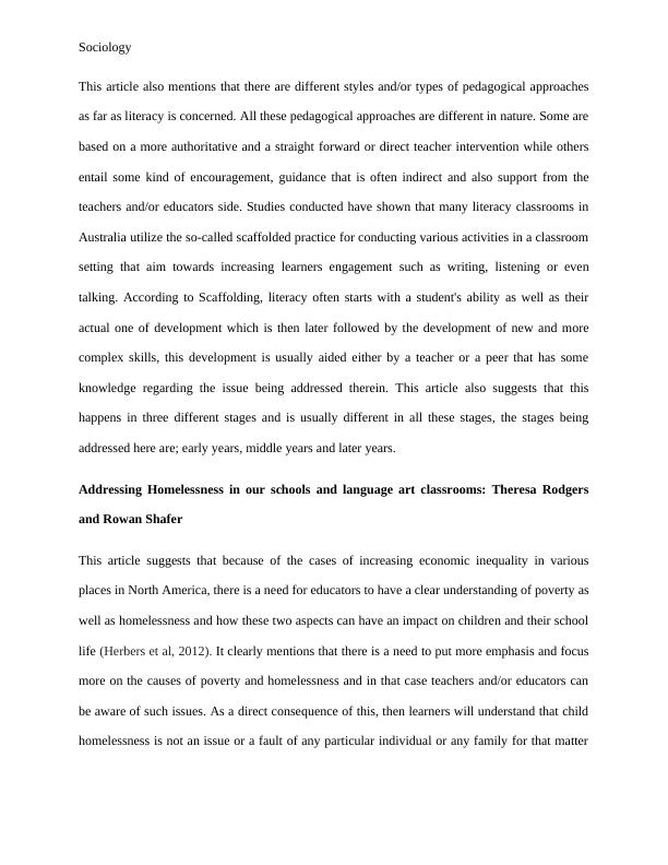 Literature Review on Poverty, Place, and Pedagogy in Education_4