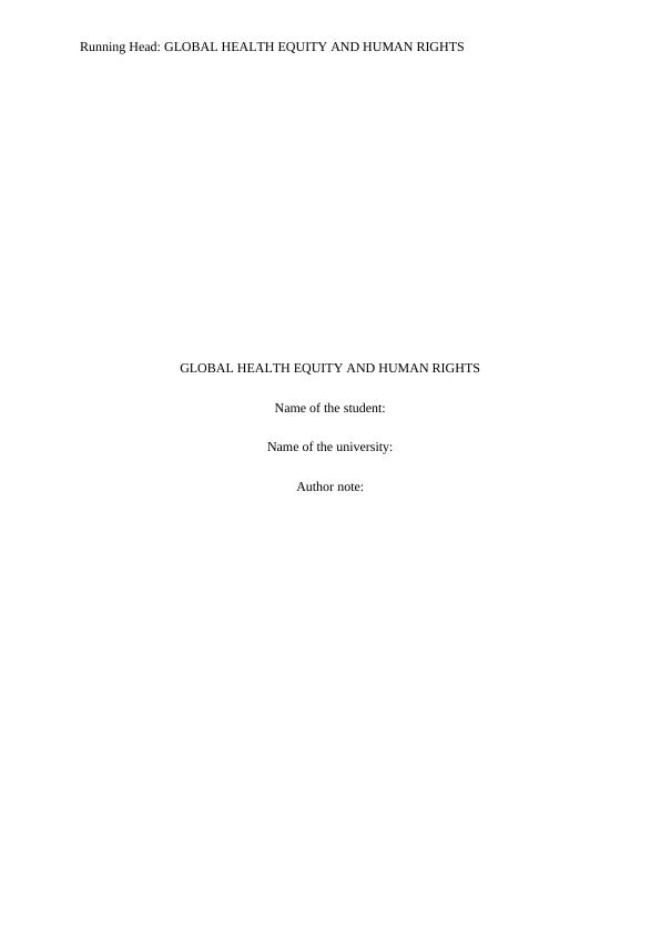 Global Health Equity and Human Rights_1