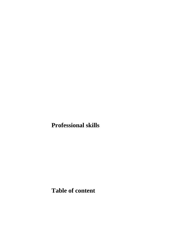 Assignment on Professional skills_1