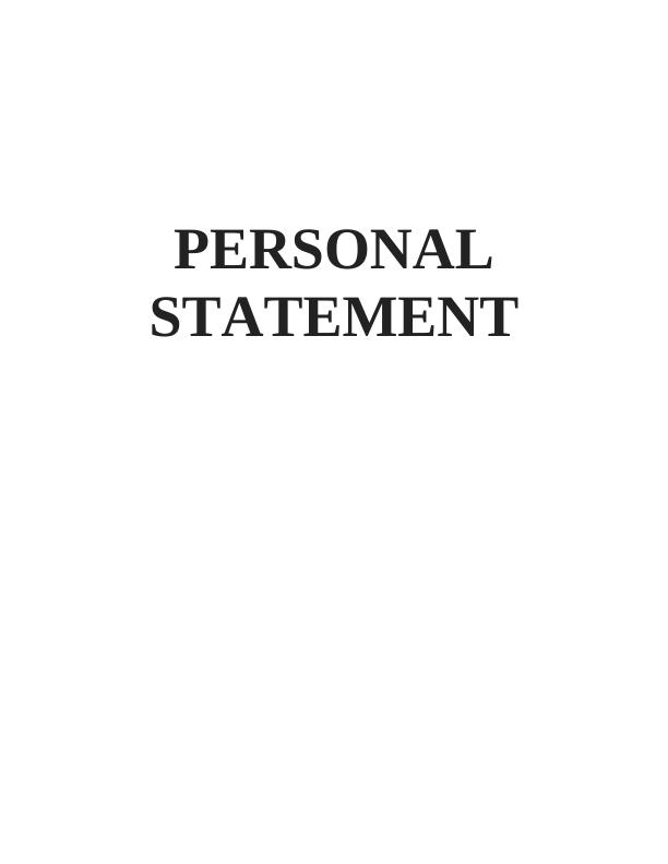Personal Statement for General Business_1