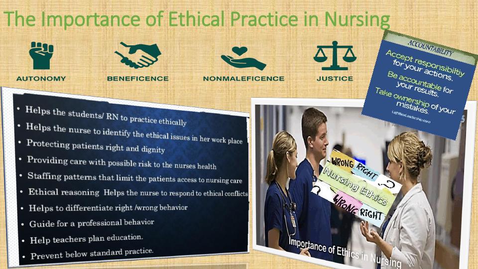 The Importance Of Ethical Practice In Nursing