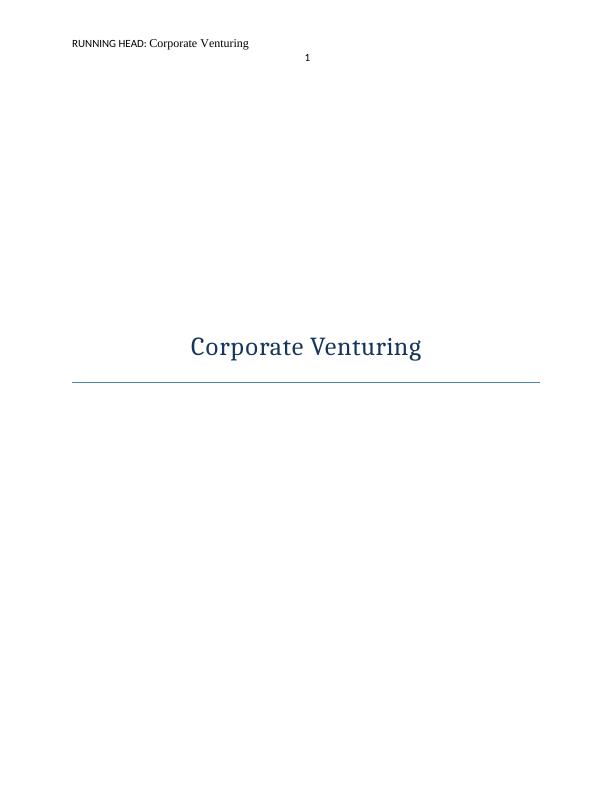 IBU5COV Corporate Venturing Assignment_1