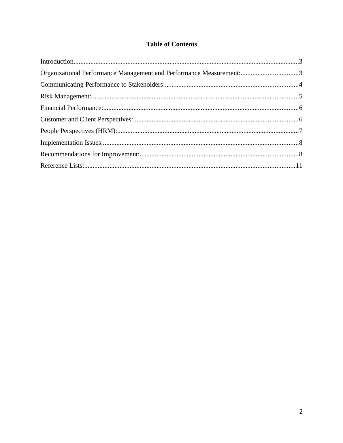 Organizational Performance Management (OPM) in Coca Cola Company : Assignment_2