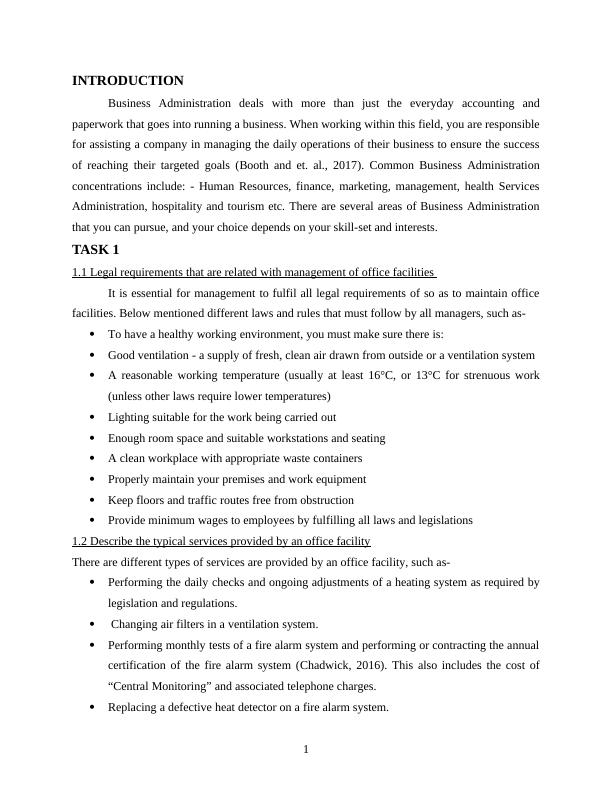 Business Administration Assignment: Principles of Administration_4