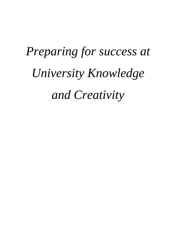 Preparing for Success at University: Experience of Effective Communication and Performance Improvement_1