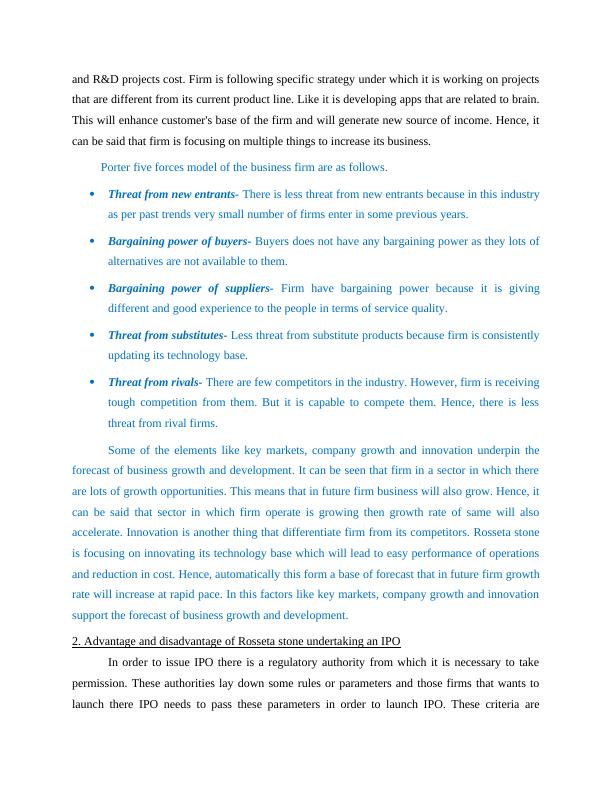TABLE OF CONTENTS Rosetta Stone Financial entrepreneurial initiatives_4