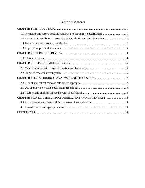 A Case Study on Hilton Hotel Assignment