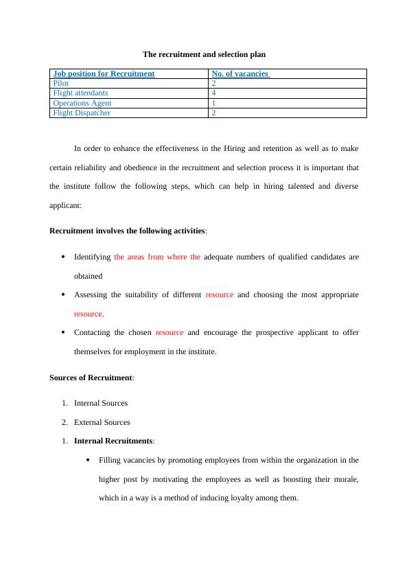 Recruitment and Selection Assignment (Doc)_3