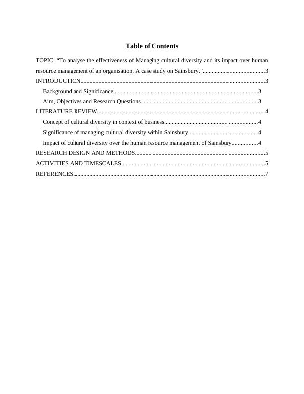 Managing Cultural Diversity and its Impact on HRM: A Case Study on ...