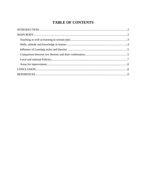 MENTAL HEALTH NURSING TABLE OF CONTENTS_2
