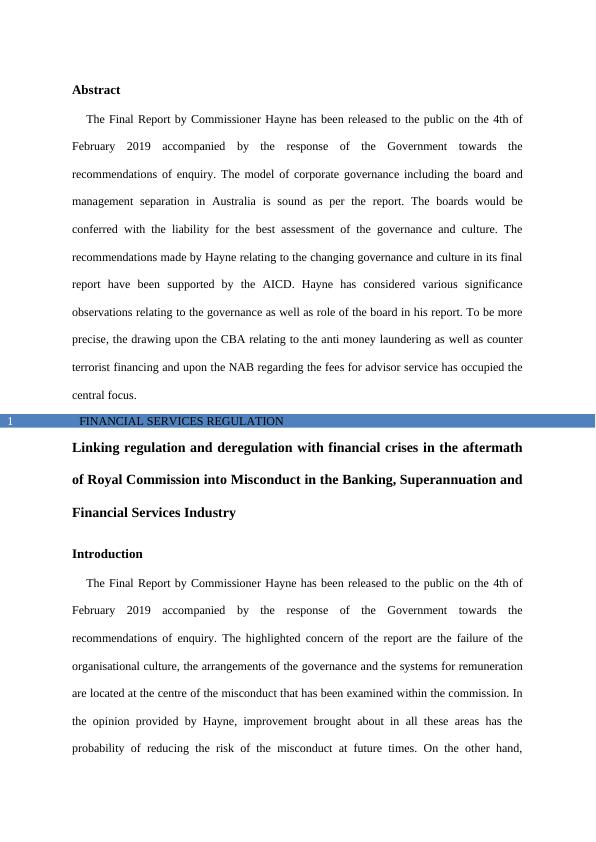 Financial Services Regulation Report 2022_2