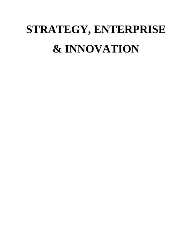 Report on Strategy, Enterprise and Innovation : Amazon Web Services_1
