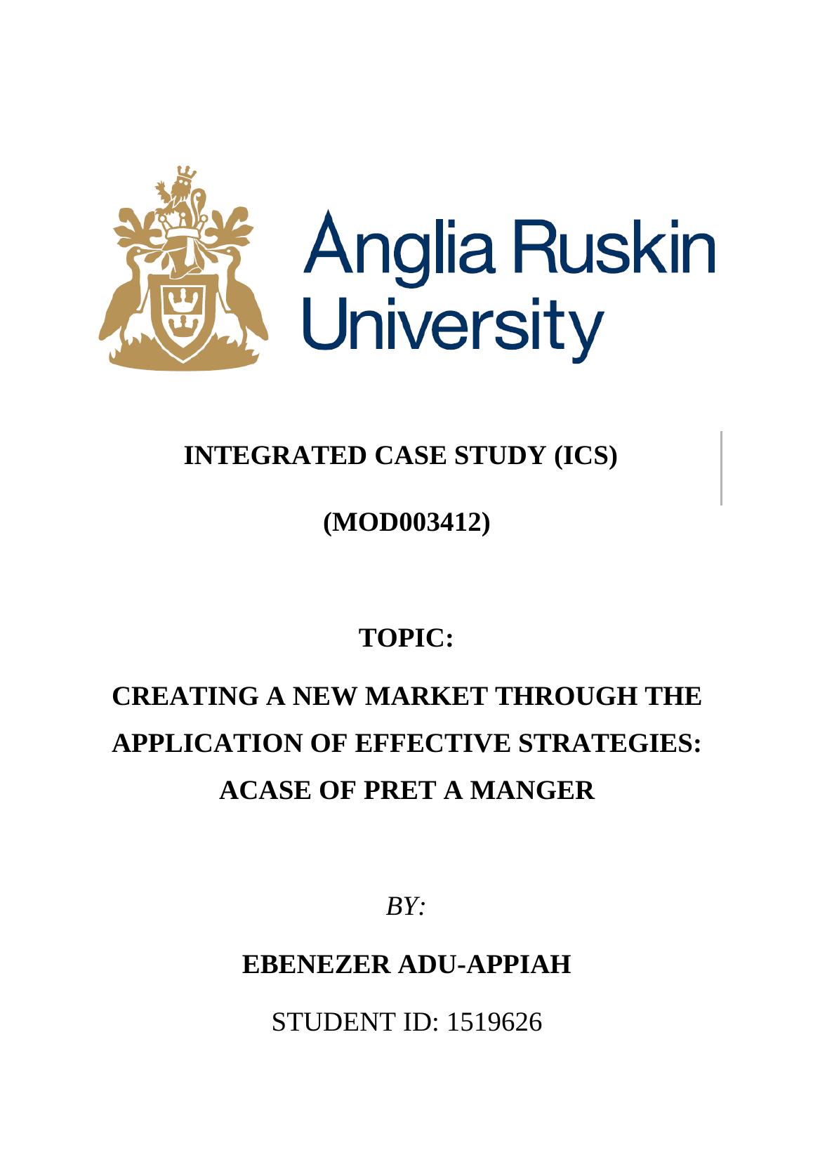 pret a manger case study pdf