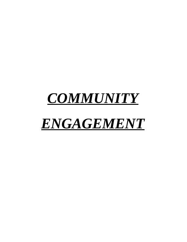 (Solution) Community Engagement- PDF_1