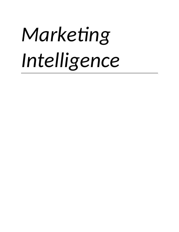 Marketing Intelligence of Sainsbury_1