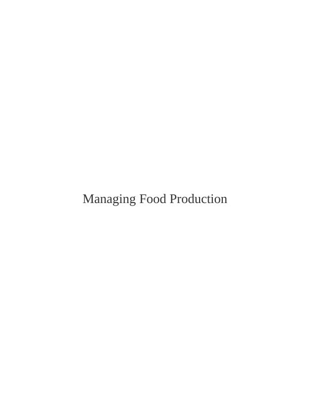 Managing Food Production : PDF_1
