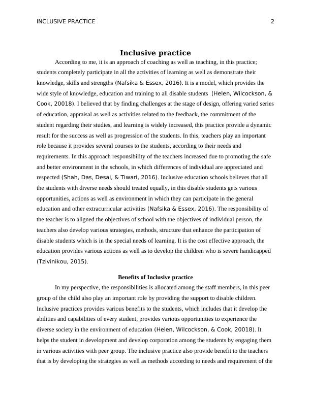 Inclusive  Practise  Essay  2022_3