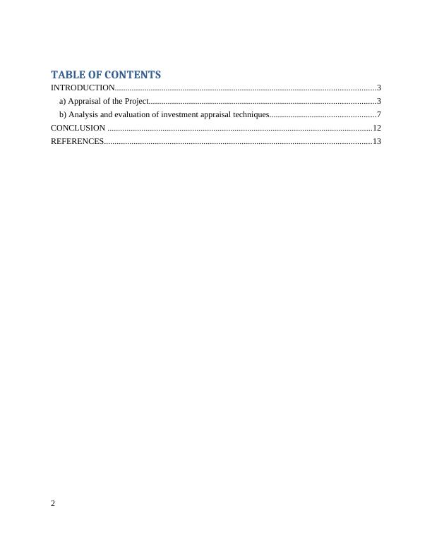 Report on Strategic Financial Management- Hunter and Pride Co_2