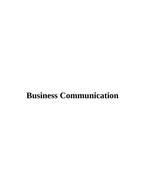 Business Communication of Monsoon Ltd_1