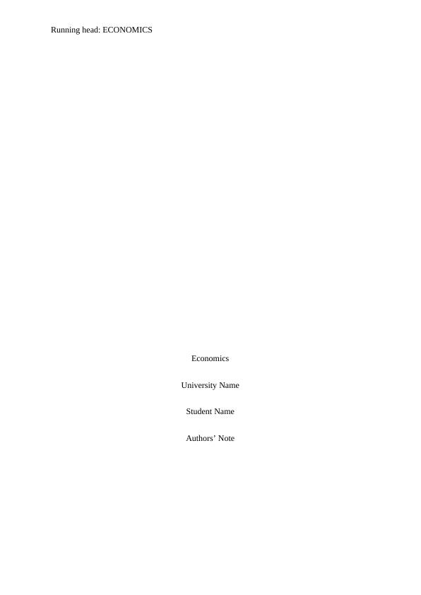 (solved) Economics Theory - PDF_1