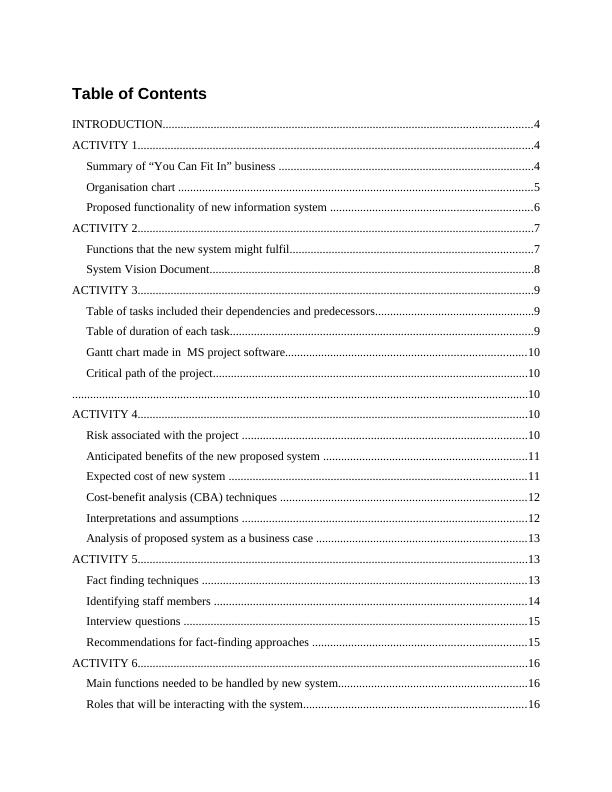 System Analysis and Design PDF
