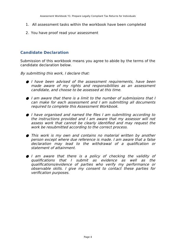 FNSACC502 Prepare Tax Documentation For Individuals_5