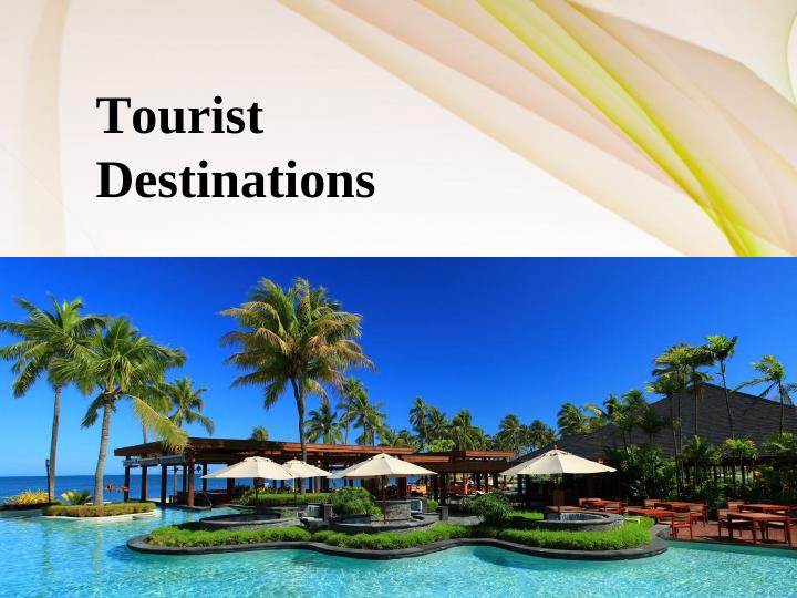 Comparison of Tourist Destinations_1