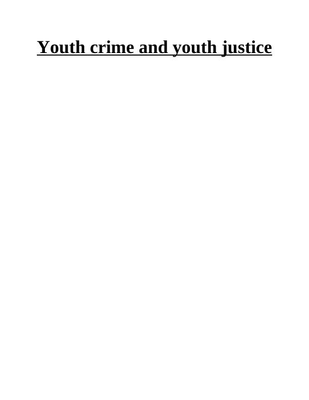 Youth Crime and Youth Justice: County Line Child Exploitation_1