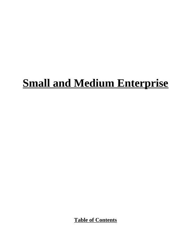Small and Medium Enterprise- Doc_1