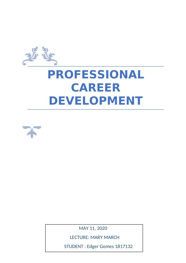 Professional Career Development_1